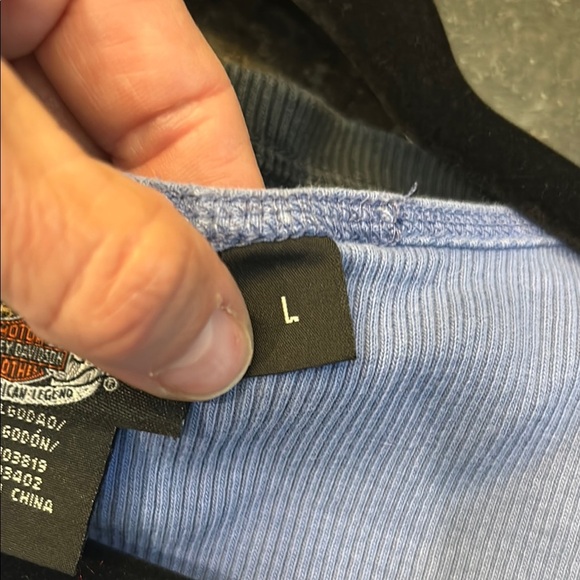 Harley-Davidson Graphic Blue and Purple Tank Top - Picture 5 of 5